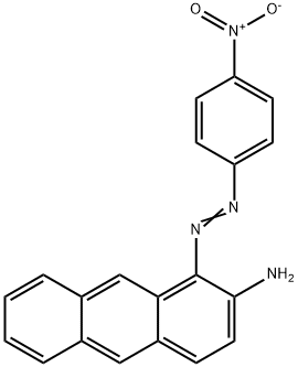 2-AMINO-1-(4-NITROPHENYLAZO)ANTHRACENE Structure