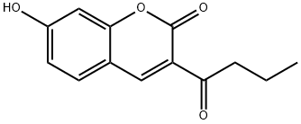 3-butyryl-7-hydroxy-2H-chromen-2-one Structure