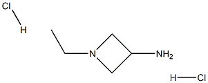 1-Ethyl-azetidin-3-ylamine dihydrochloride 구조식 이미지