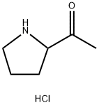 2-Acetyl-pyrrolidine hydrochloride Structure