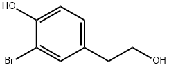 3-bromo-4-hydroxybenzeneethanol 구조식 이미지