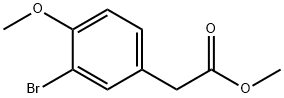 methyl 2-(3-bromo-4-methoxyphenyl)acetate 구조식 이미지