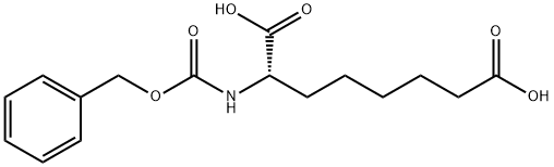Octanedioic acid, 2-[[(phenylmethoxy)carbonyl]amino]-, (2S)-
 구조식 이미지