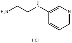 N1-Pyridin-3-yl-ethane-1,2-diamine dihydrochloride 구조식 이미지