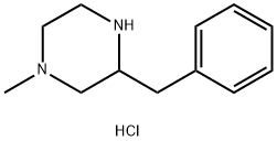 3-Benzyl-1-methyl-piperazine dihydrochloride Structure