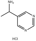 1-Pyrimidin-5-yl-ethylamine dihydrochloride Structure