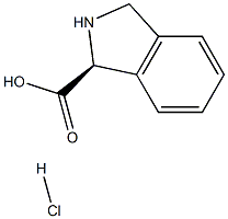 (S)-isoindoline-1-carboxylic acid hydrochloride 구조식 이미지