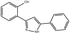 2-(5-phenyl-1H-pyrazol-3-yl)phenol Structure