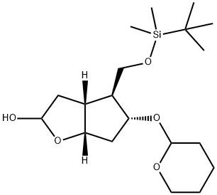 197523-78-7 (3aR,4S,5R,6aS)-4-((tert-butyldimethylsilyloxy)methyl)-5-(tetrahydro-2H-pyran-2-yloxy)hexahydro-2H-cyclopenta[b]furan-2-ol