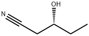 (R)-3-hydroxypentanenitrile Structure