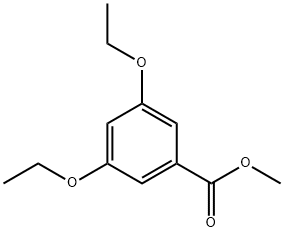 Benzoic Acid, 3,5-Diethoxy-, Methyl Ester Structure