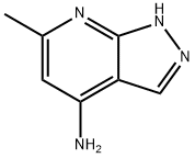 6-methyl-1H-pyrazolo[3,4-b]pyridin-4-amine 구조식 이미지