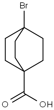 4-bromobicyclo[2.2.2]octane-1-carboxylic acid 구조식 이미지