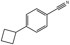 4-cyclobutyl-benzonitrile 구조식 이미지