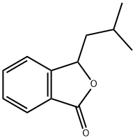 3-isobutylisobenzofuran-1(3H)-one Structure