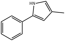 4-Methyl-2-phenyl-1H-pyrrole 구조식 이미지
