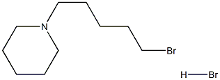 1-(5-Bromopentyl)piperidine Hydrobromide 구조식 이미지