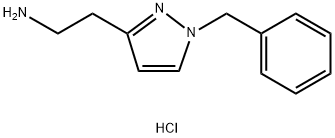 2-(1-Benzyl-3-pyrazolyl)ethylamine Dihydrochloride 구조식 이미지