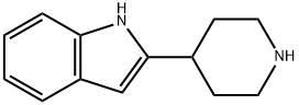 2-(4-piperidinyl)-1H-indole 구조식 이미지