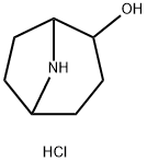 8-azabicyclo[3.2.1]octan-2-ol hydrochloride 구조식 이미지