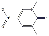 1,3-dimethyl-5-nitropyridin-2(1H)-one Structure