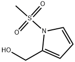 (1-(methylsulfonyl)-1H-pyrrol-2-yl)methanol 구조식 이미지