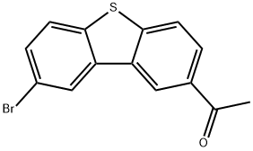 1-(8-bromodibenzo[b,d]thiophen-2-yl)ethanone Structure