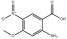 2-amino-4-methoxy-5-nitrobenzoic acid Structure