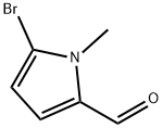 5-Bromo-1-methyl-1H-pyrrole-2-carbaldehyde 구조식 이미지