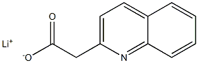 Lithium 2-(quinolin-2-yl)acetate 구조식 이미지