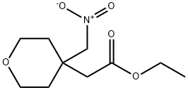 Ethyl 2-(4-(Nitromethyl)Tetrahydro-2H-Pyran-4-Yl)Acetate 구조식 이미지