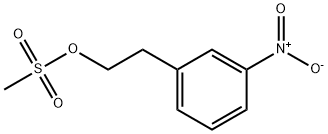 3-nitrophenethyl methanesulfonate Structure