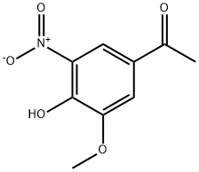 1-(4-Hydroxy-3-methoxy-5-nitro-phenyl)-ethanone Structure
