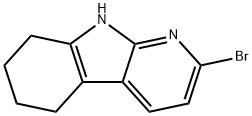 2-bromo-5,6,7,8-tetrahydro-1H-pyrido[2,3-b]indole Structure