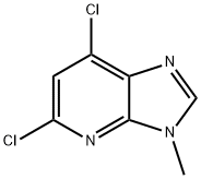 5,7-Dichloro-3-methyl-3H-imidazo[4,5-b]pyridine Structure