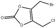 4-(Bromomethyl)-5-(Chloromethyl)-1,3-Dioxol-2-One Structure