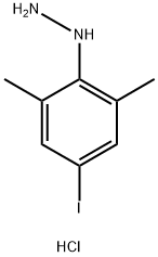 4-Iodo-2,6-dimethylphenylhydrazine Hydrochloride 구조식 이미지