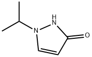 1-이소프로필-1H-피라졸-3-올 구조식 이미지