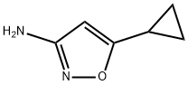 5-cyclopropylisoxazol-3-amine Structure