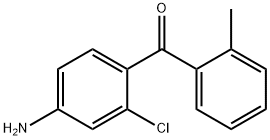 (4-amino-2-chlorophenyl)(2-methylphenyl)Methanone Structure