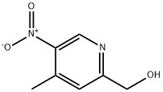 (4-Methyl-5-nitro-pyridin-2-yl)-methanol Structure