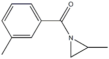 (2-methylaziridin-1-yl)-(3-methylphenyl)methanone
 구조식 이미지