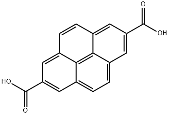 pyrene-2,7-dicarboxylic acid Structure