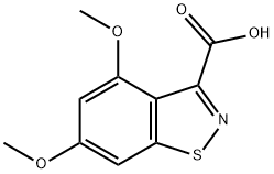 4,6-Dimethoxybenzo[d]isothiazole-3-carboxylic acid Structure