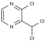 2-chloro-3-(dichloromethyl)Pyrazine 구조식 이미지