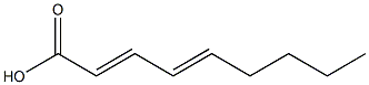 (2E,4E)-nona-2,4-dienoic acid 구조식 이미지