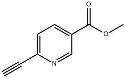 메틸6-에티닐니코티네이트 구조식 이미지