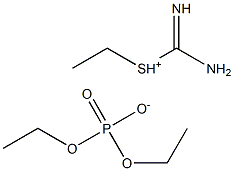 S-Ethylisothiouronium diethylphosphate Structure