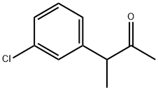 3-(3-Chlorophenyl)-2-butanone Structure
