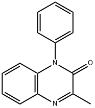 2(1H)-Quinoxalinone, 3-methyl-1-phenyl-
 Structure